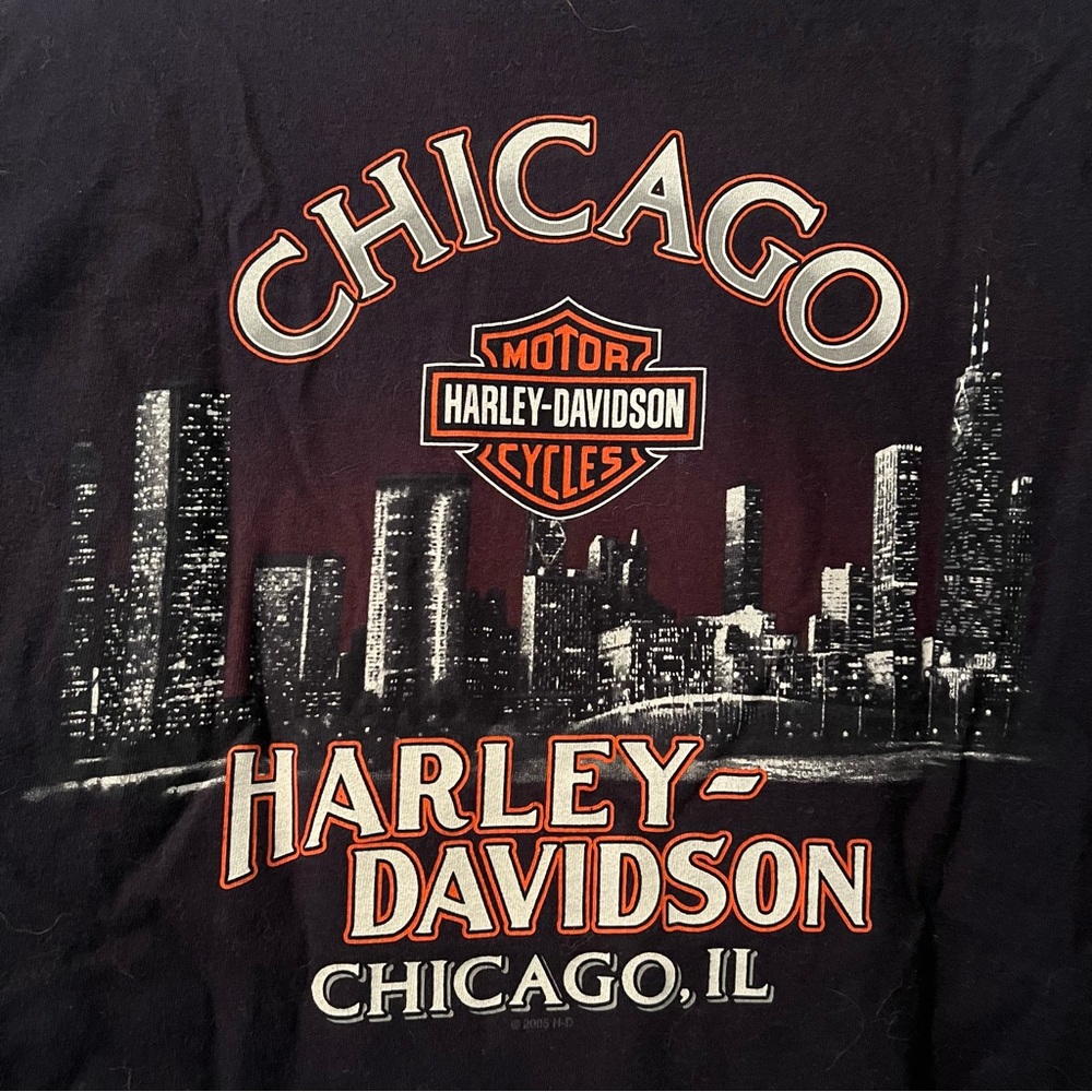 Harley-Davidson Chicago men’s XL black short sleeve t-shirt